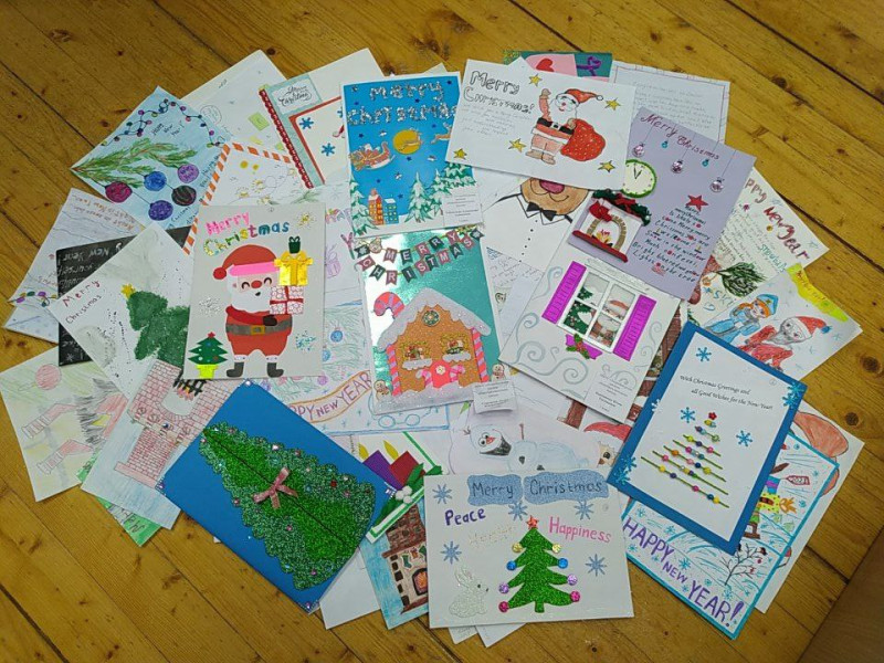 Конкурс открыток на английском языке «Merry Christmas».